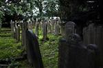 The graveyard of the church at Haworth, England July 20, 2009.